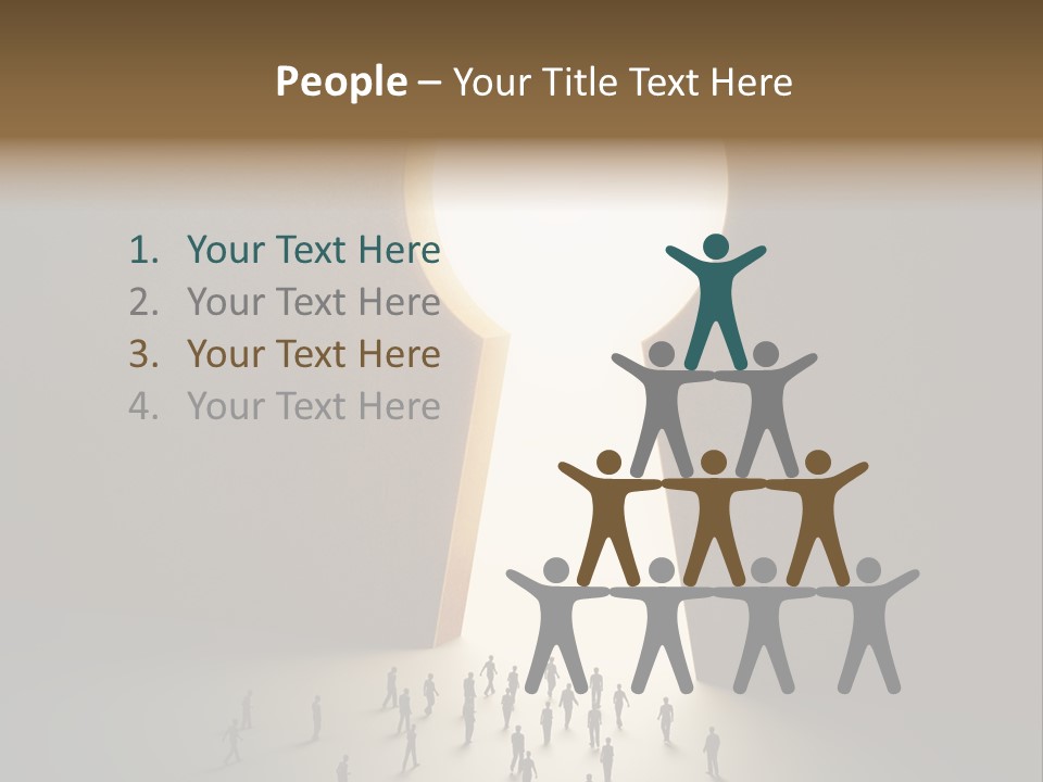 Escape Tiny Travel PowerPoint Template