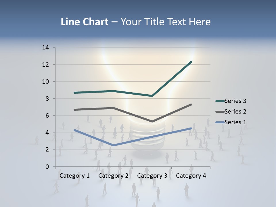 Person Idea Corridor PowerPoint Template