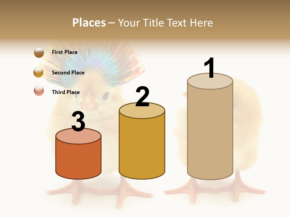 Concept Crazy Chicken Friendship PowerPoint Template