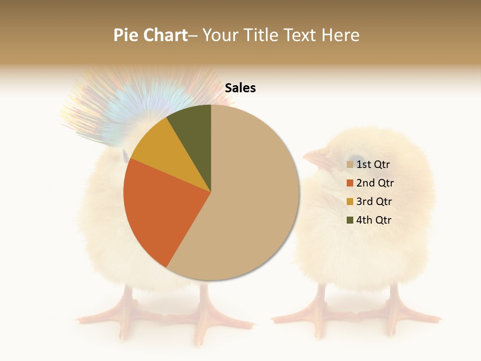 Concept Crazy Chicken Friendship PowerPoint Template
