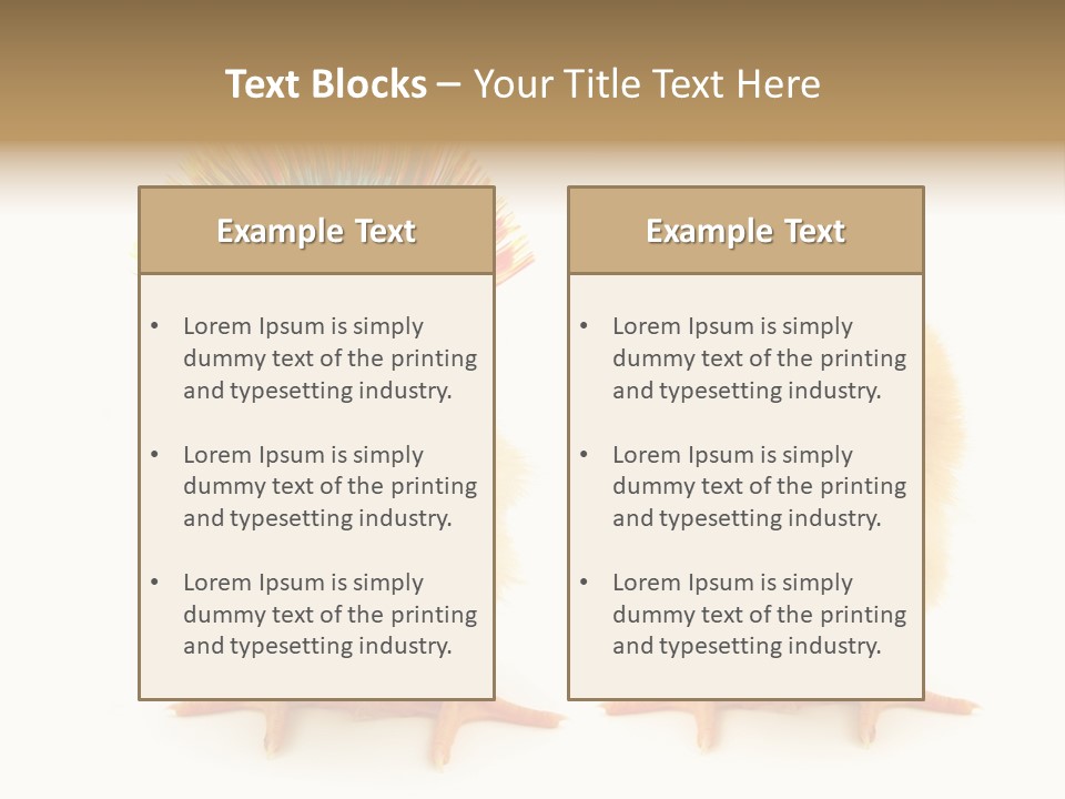 Concept Crazy Chicken Friendship PowerPoint Template