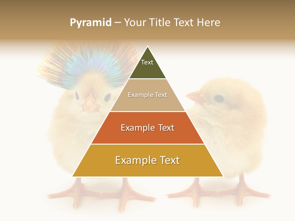 Concept Crazy Chicken Friendship PowerPoint Template