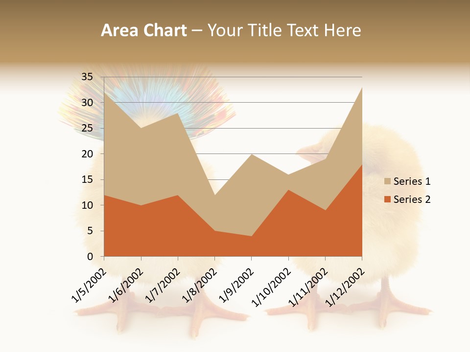 Concept Crazy Chicken Friendship PowerPoint Template