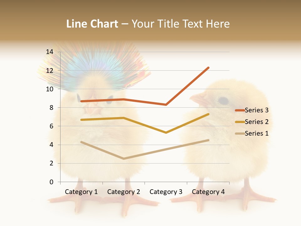 Concept Crazy Chicken Friendship PowerPoint Template