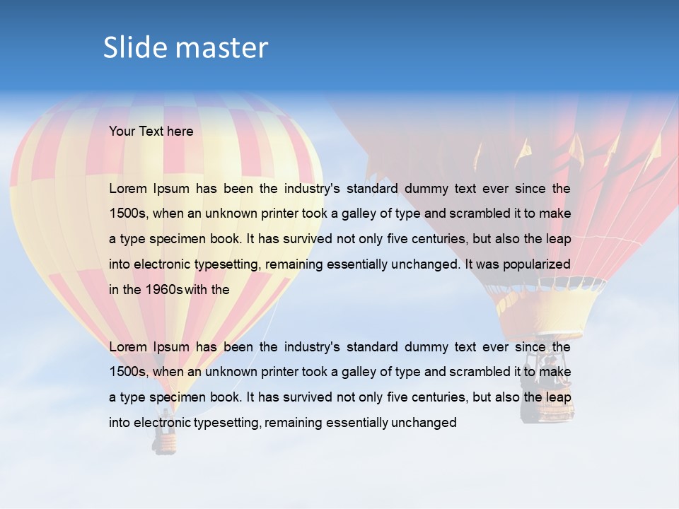 New Mexico Fly Holiday PowerPoint Template