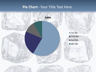 Cold Solid Pieces PowerPoint Template