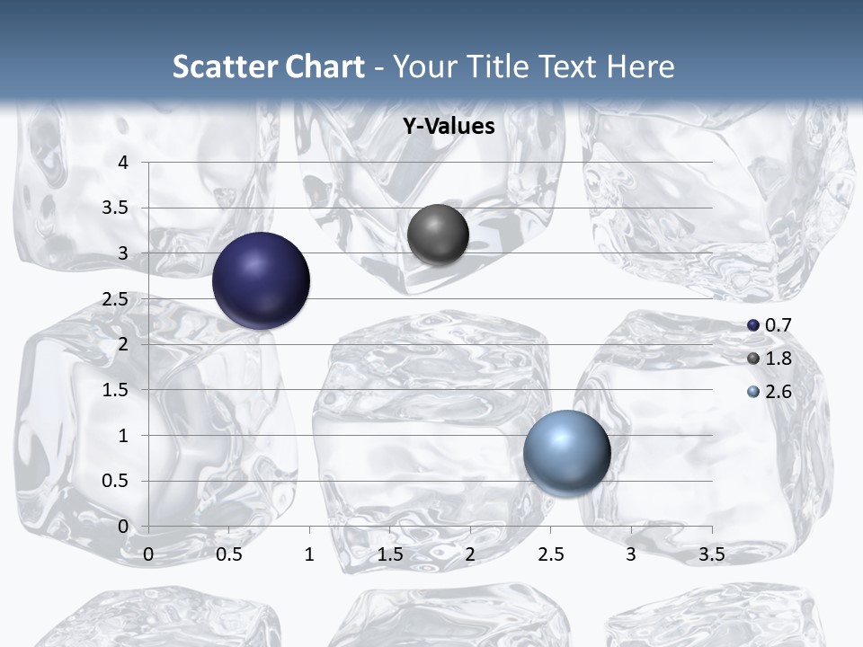 Cold Solid Pieces PowerPoint Template