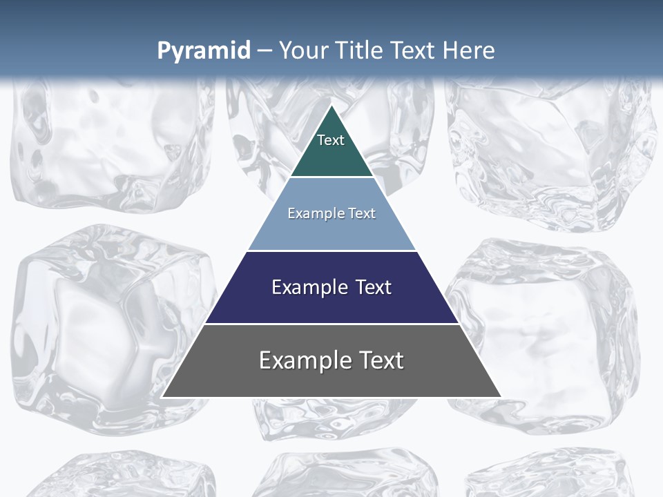 Cold Solid Pieces PowerPoint Template