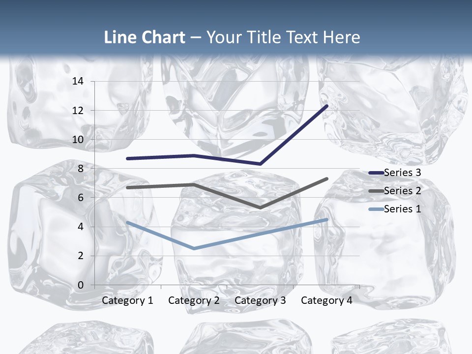 Cold Solid Pieces PowerPoint Template