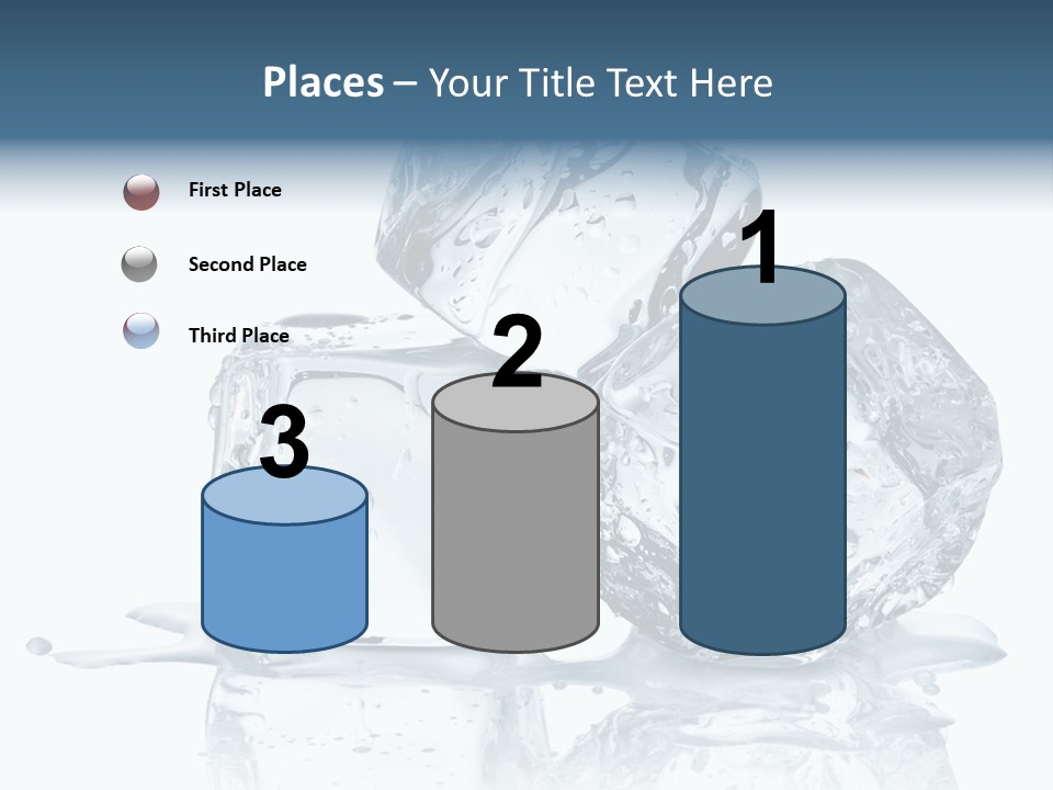 Ice Cool Isolated PowerPoint Template