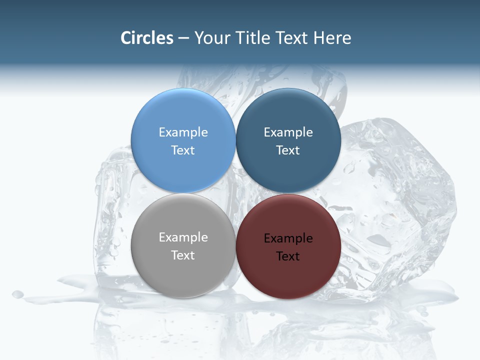 Ice Cool Isolated PowerPoint Template