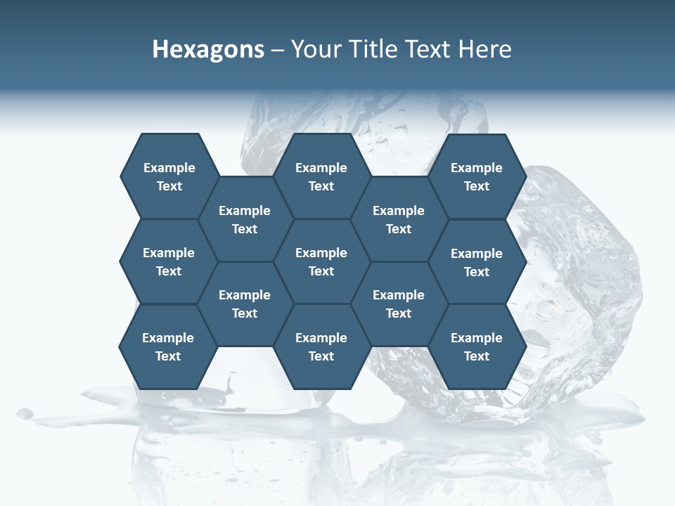Ice Cool Isolated PowerPoint Template