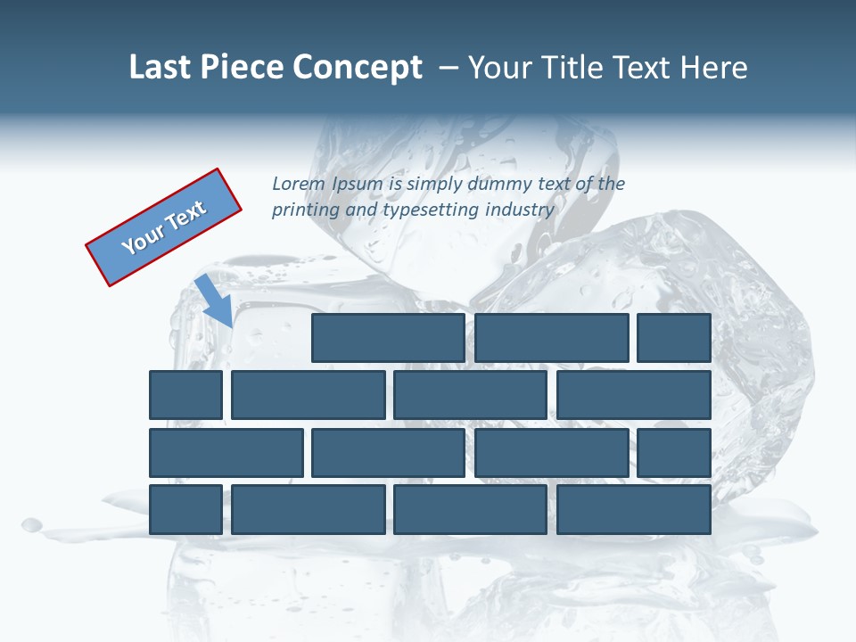 Ice Cool Isolated PowerPoint Template