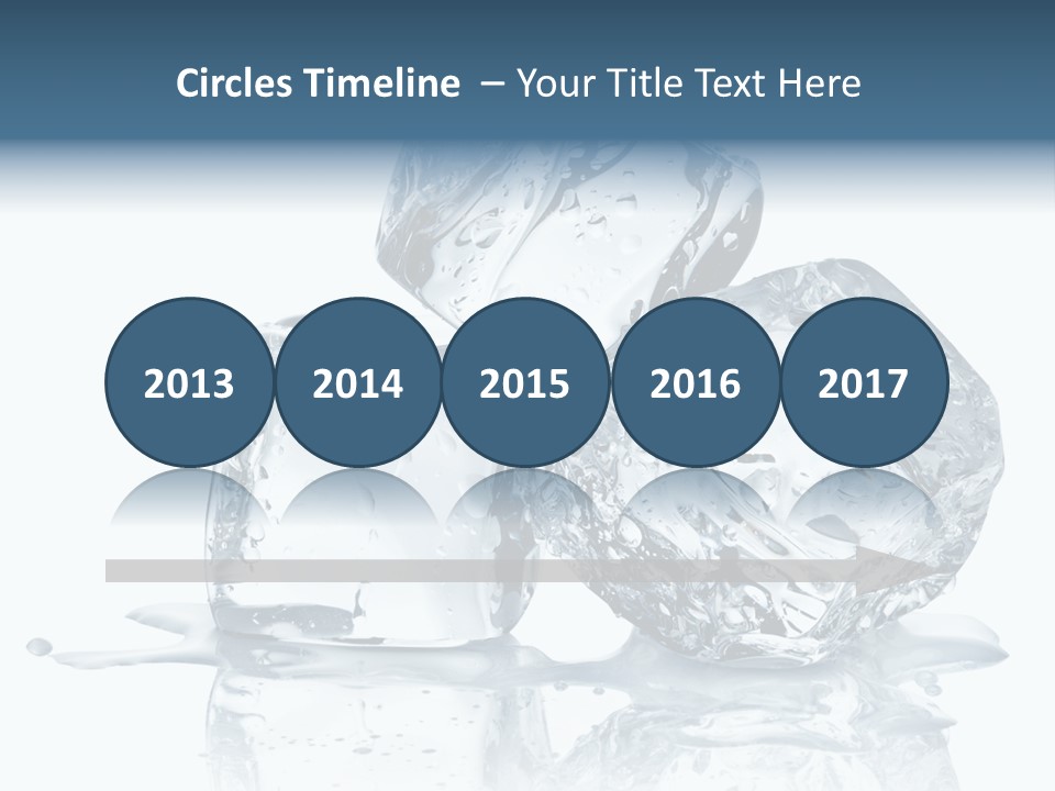 Ice Cool Isolated PowerPoint Template