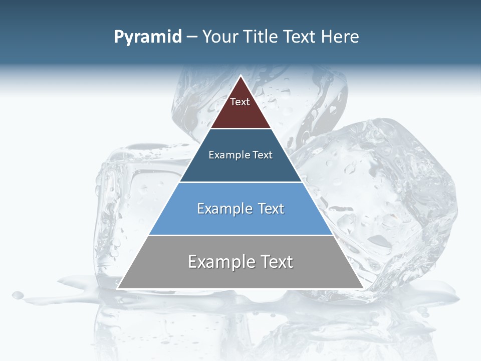 Ice Cool Isolated PowerPoint Template