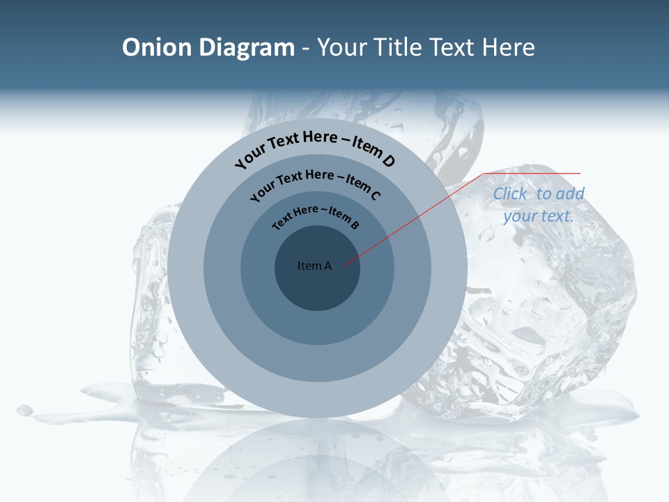 Ice Cool Isolated PowerPoint Template