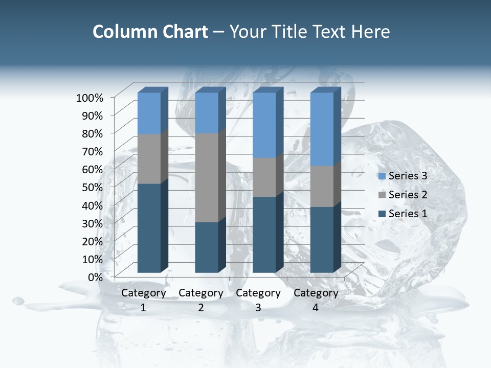 Ice Cool Isolated PowerPoint Template