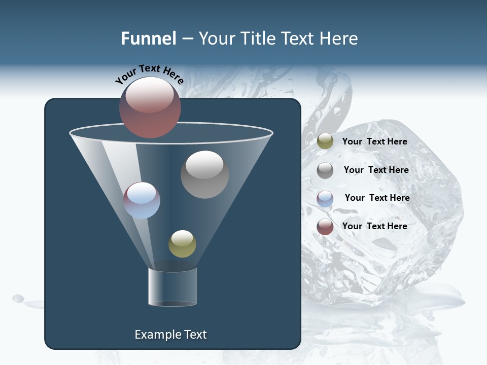 Ice Cool Isolated PowerPoint Template
