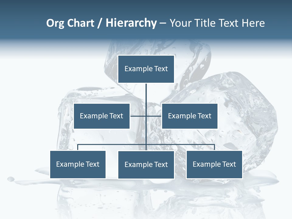 Ice Cool Isolated PowerPoint Template