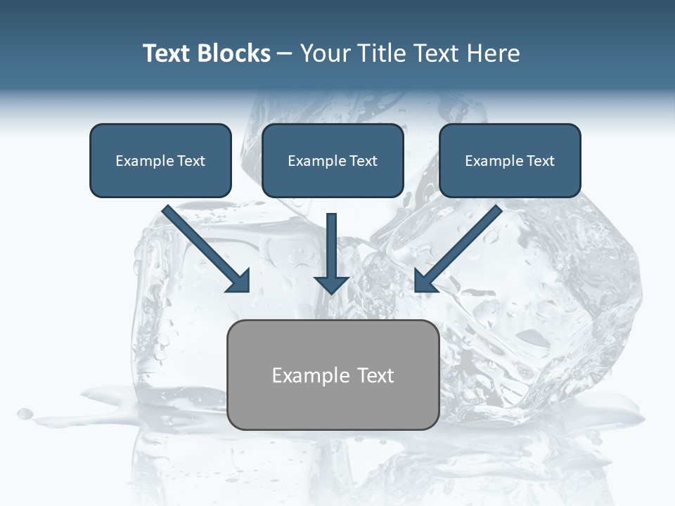 Ice Cool Isolated PowerPoint Template