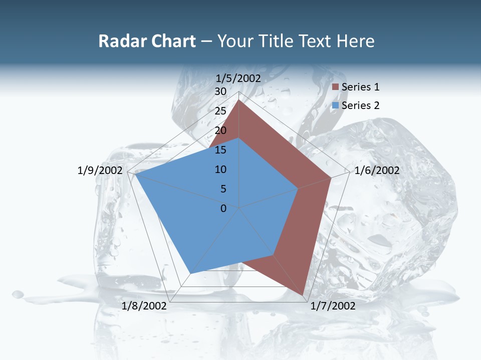 Ice Cool Isolated PowerPoint Template
