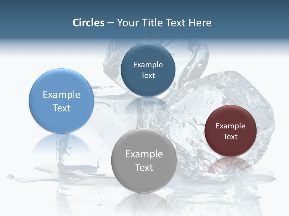 Ice Cool Isolated PowerPoint Template