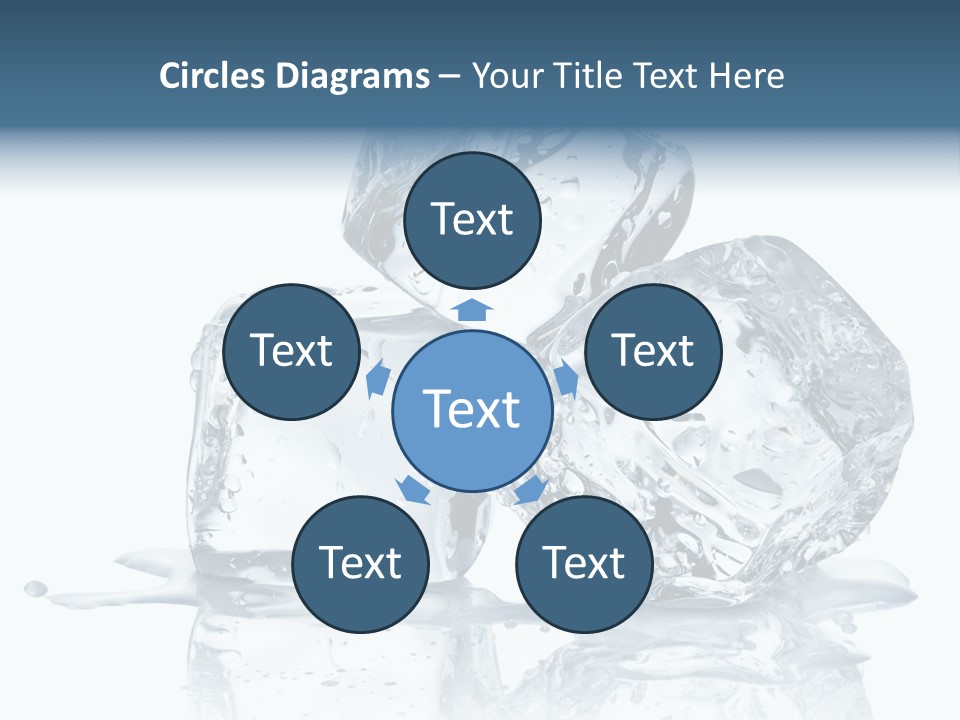 Ice Cool Isolated PowerPoint Template