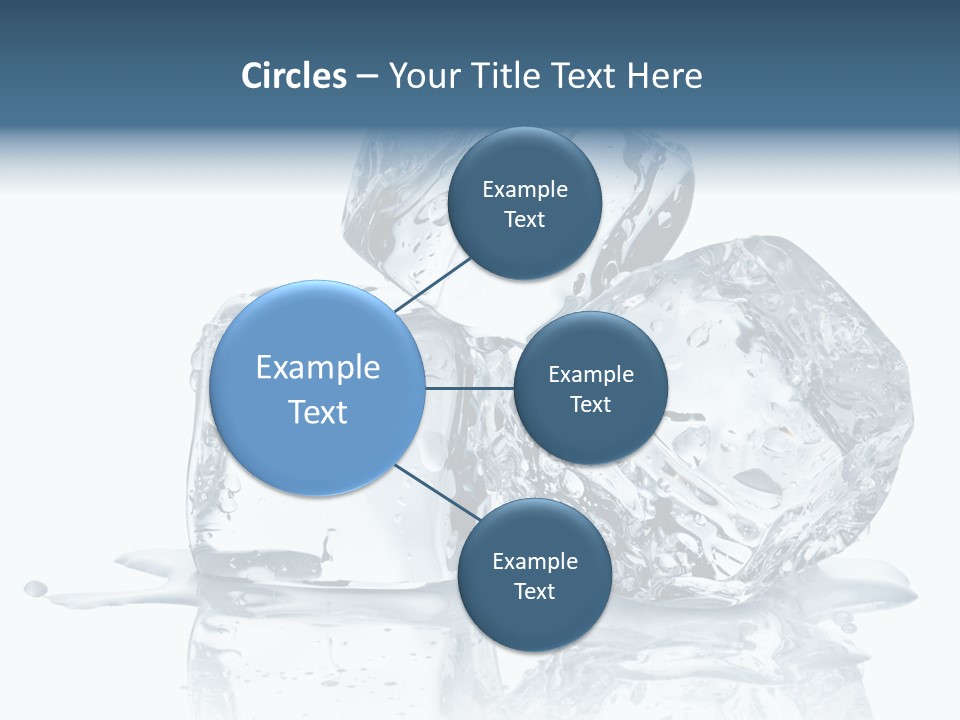 Ice Cool Isolated PowerPoint Template