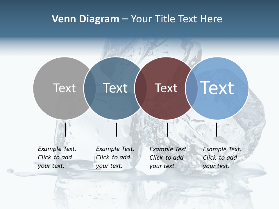 Ice Cool Isolated PowerPoint Template