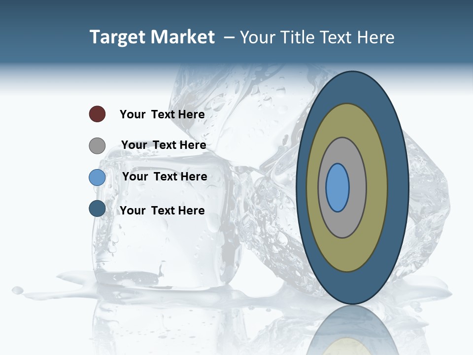Ice Cool Isolated PowerPoint Template