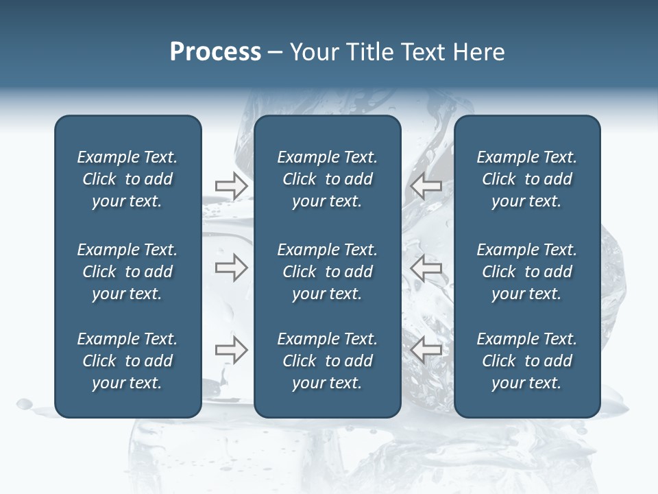 Ice Cool Isolated PowerPoint Template
