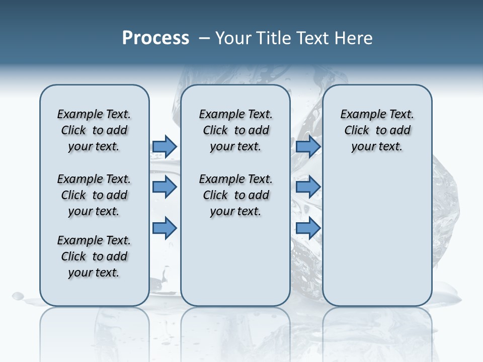 Ice Cool Isolated PowerPoint Template