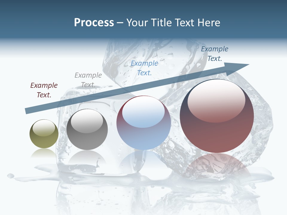 Ice Cool Isolated PowerPoint Template