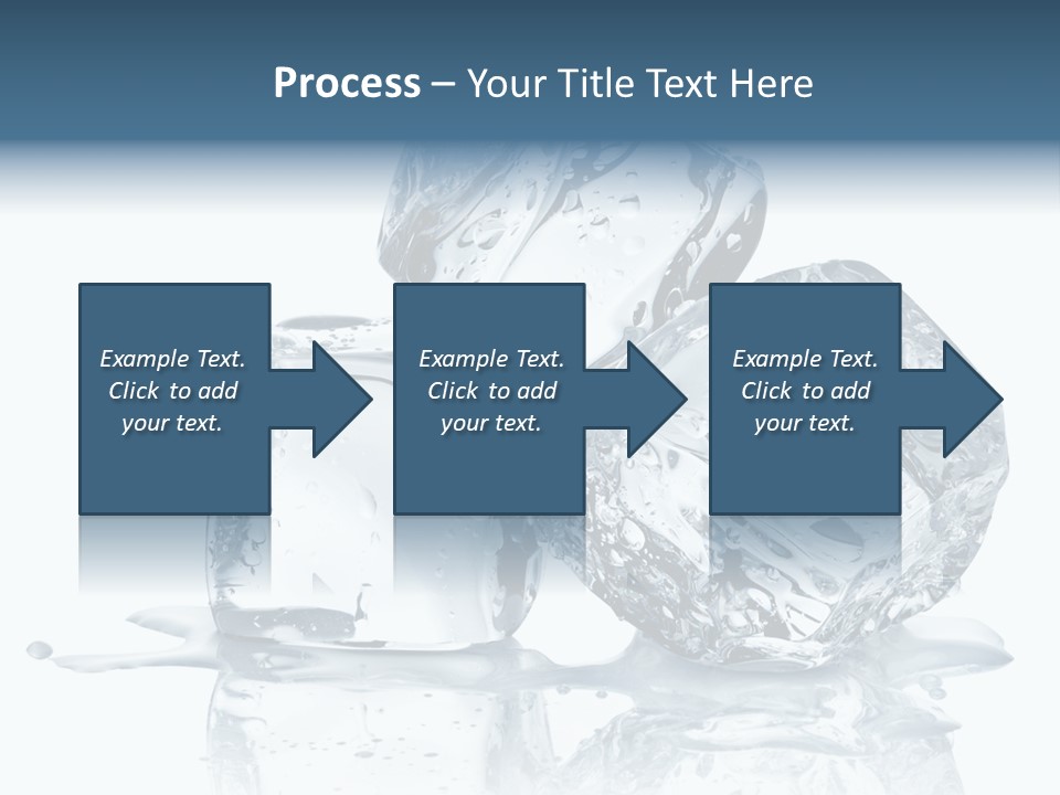 Ice Cool Isolated PowerPoint Template