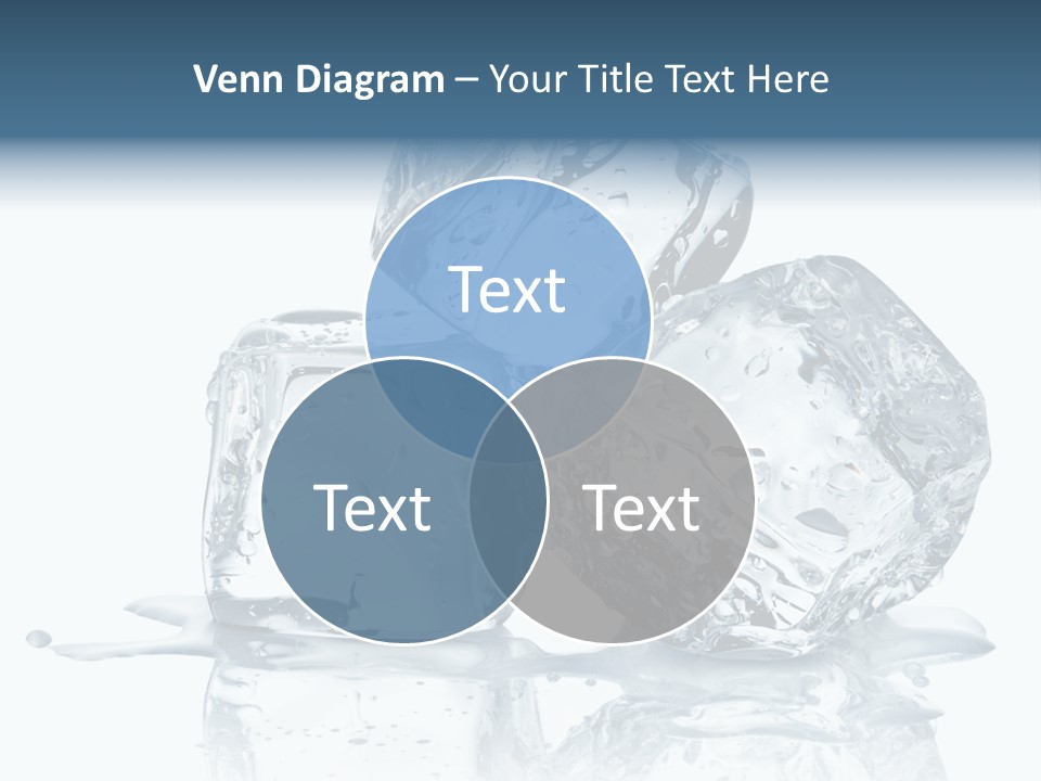 Ice Cool Isolated PowerPoint Template