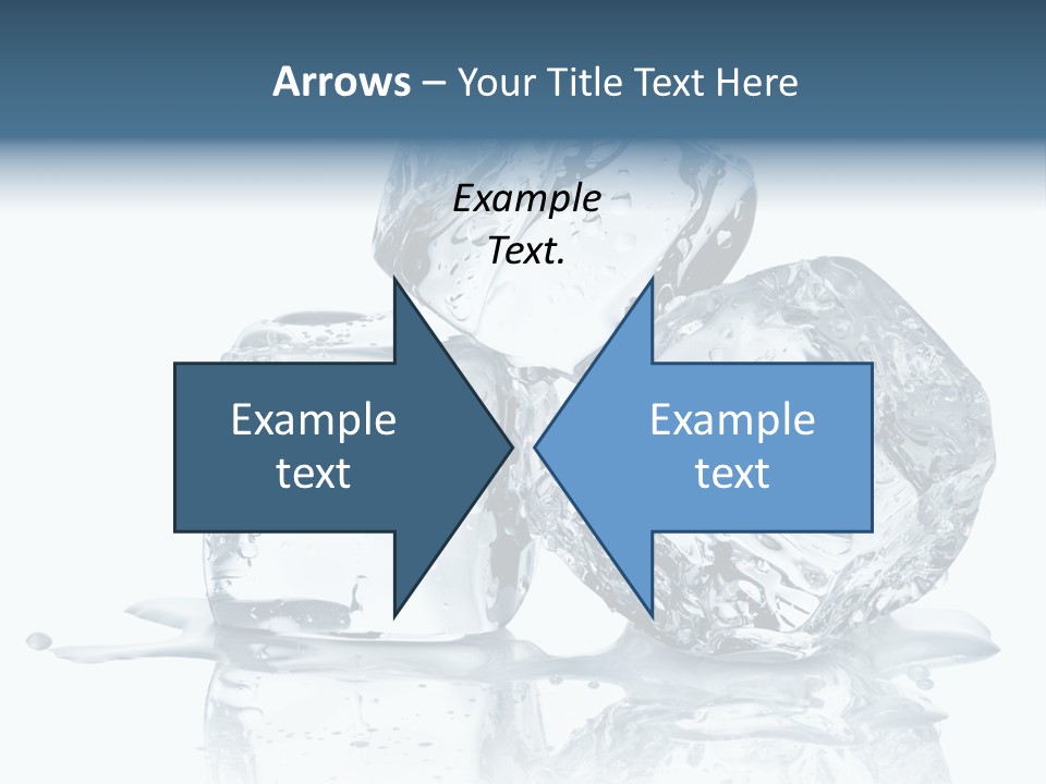 Ice Cool Isolated PowerPoint Template