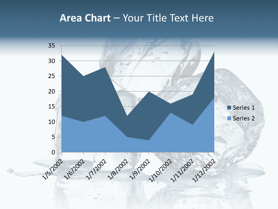 Ice Cool Isolated PowerPoint Template