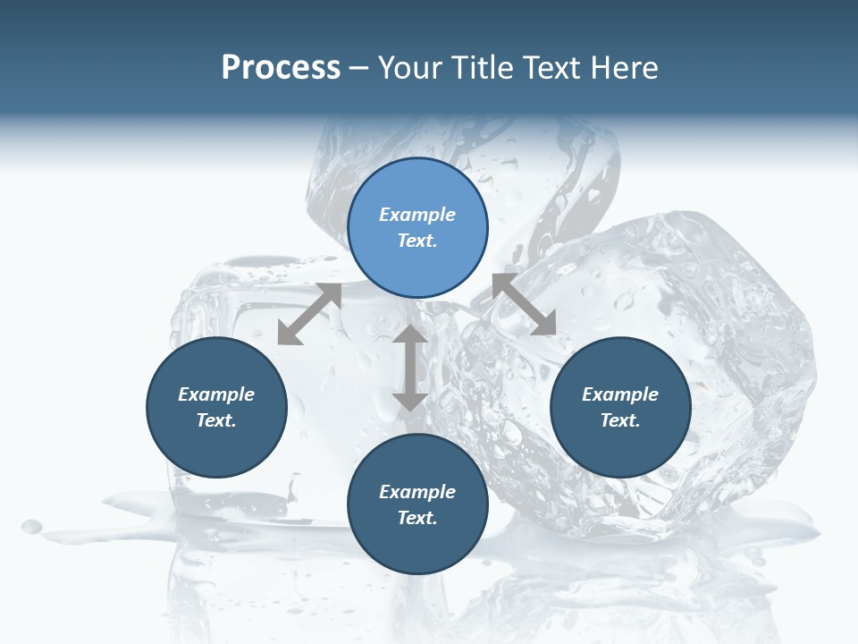 Ice Cool Isolated PowerPoint Template