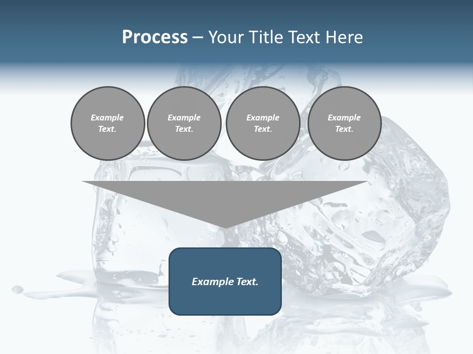 Ice Cool Isolated PowerPoint Template