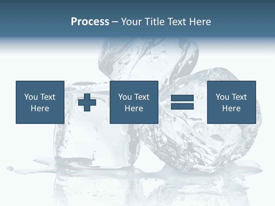 Ice Cool Isolated PowerPoint Template