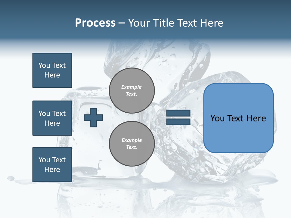 Ice Cool Isolated PowerPoint Template