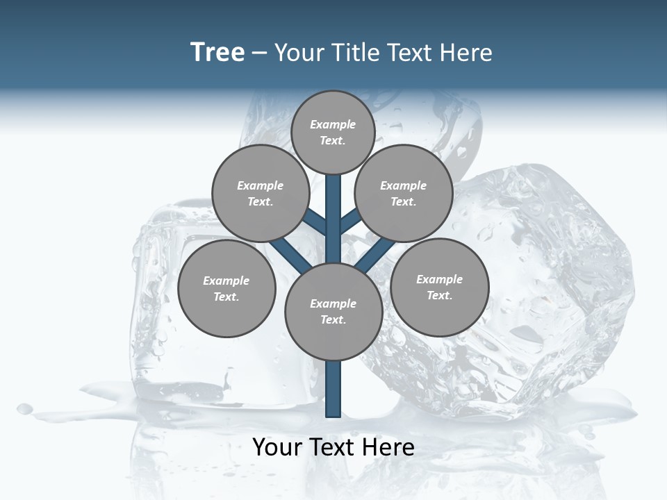 Ice Cool Isolated PowerPoint Template