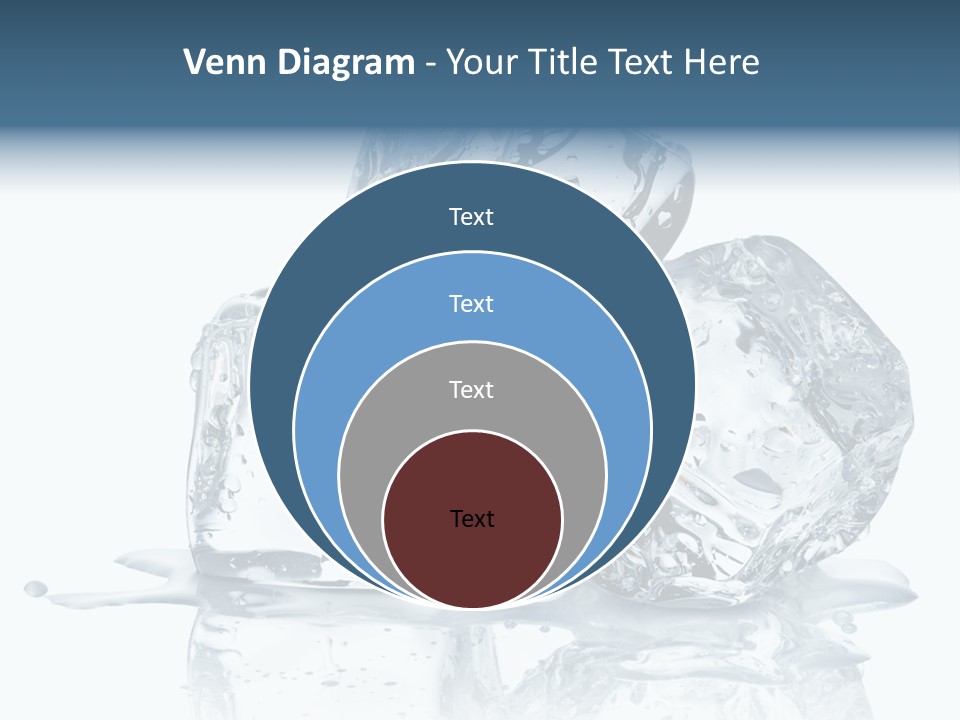 Ice Cool Isolated PowerPoint Template
