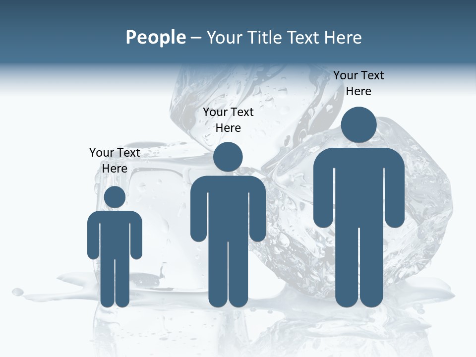 Ice Cool Isolated PowerPoint Template