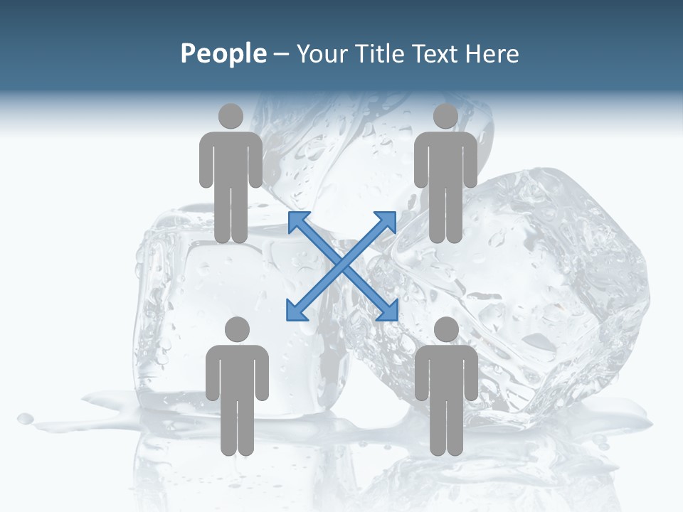 Ice Cool Isolated PowerPoint Template