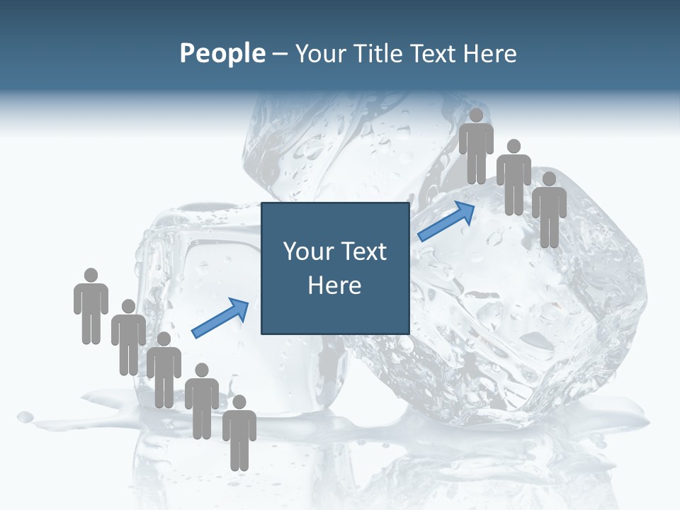 Ice Cool Isolated PowerPoint Template