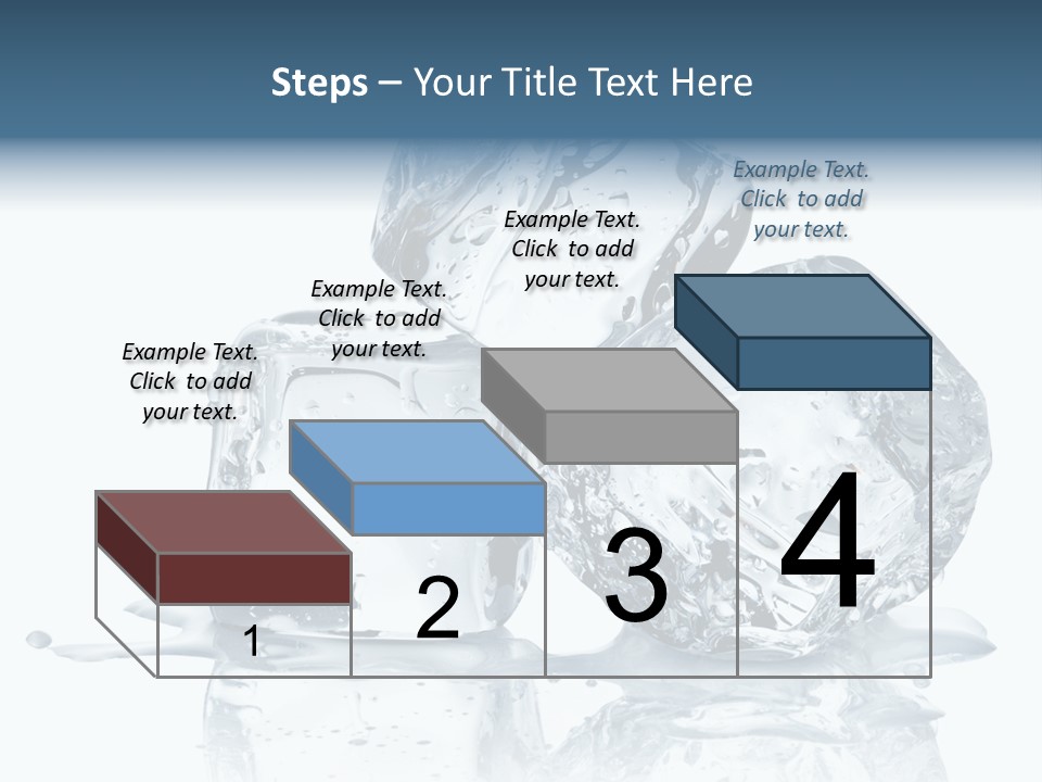 Ice Cool Isolated PowerPoint Template