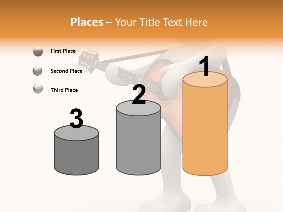 White Men Illustration PowerPoint Template