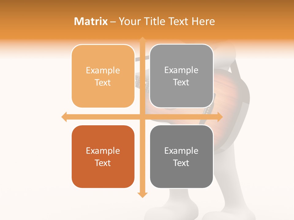 White Men Illustration PowerPoint Template