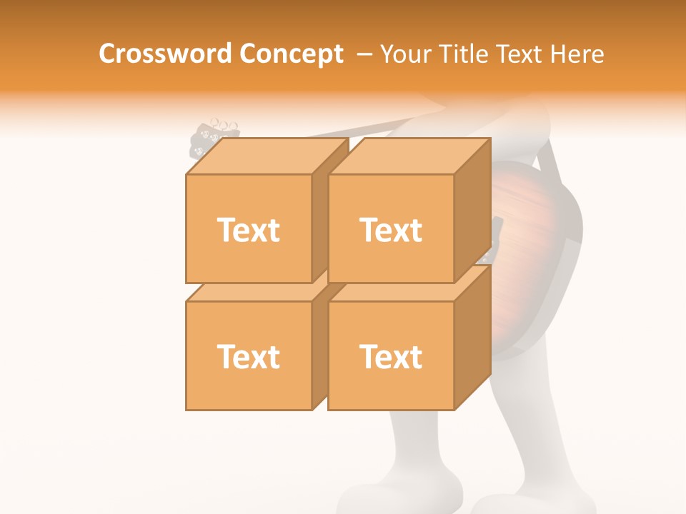 White Men Illustration PowerPoint Template